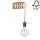 Applique TRABO 1xE27/60W/230V - certificato FSC