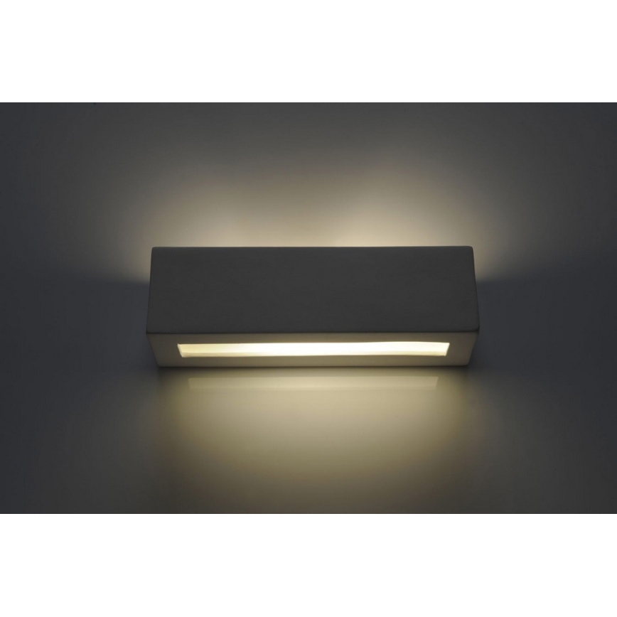 Applique VEGA 1xE27/60W/230V bianca