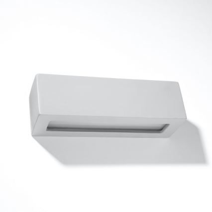 Applique VEGA 1xE27/60W/230V grigia
