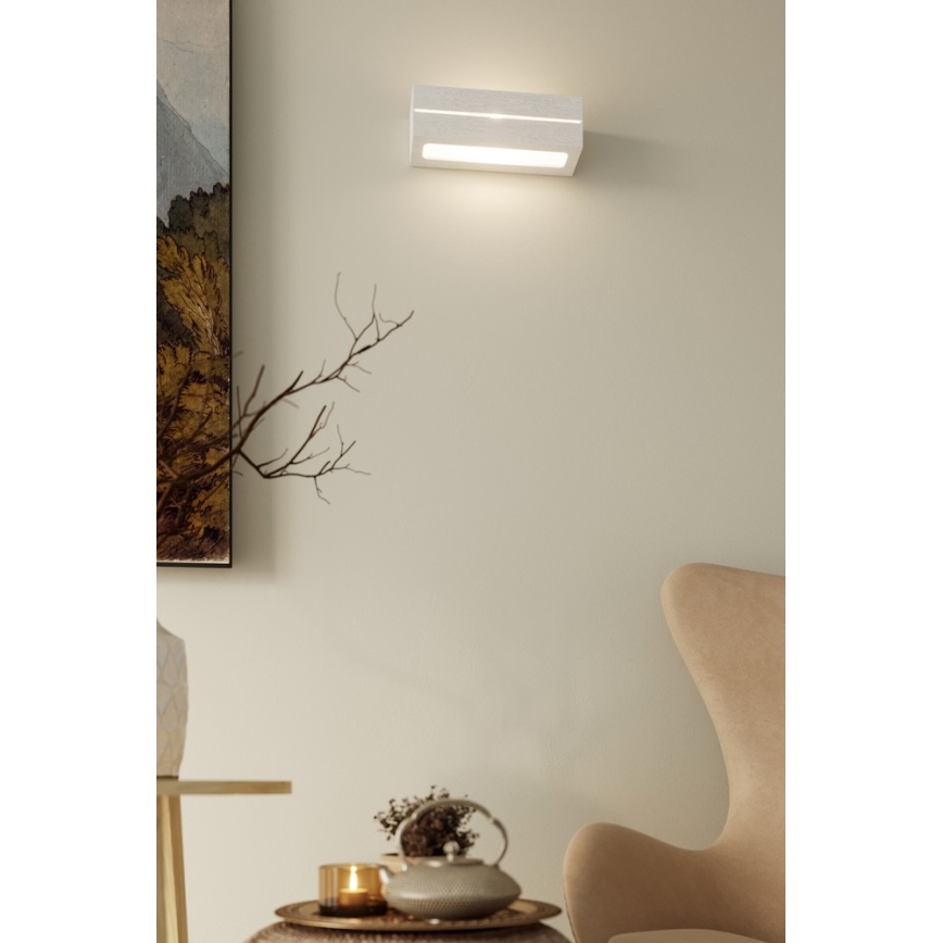 Sollux SL.0231 - Applique VEGA LINE 1xE27/60W/230V bianco
