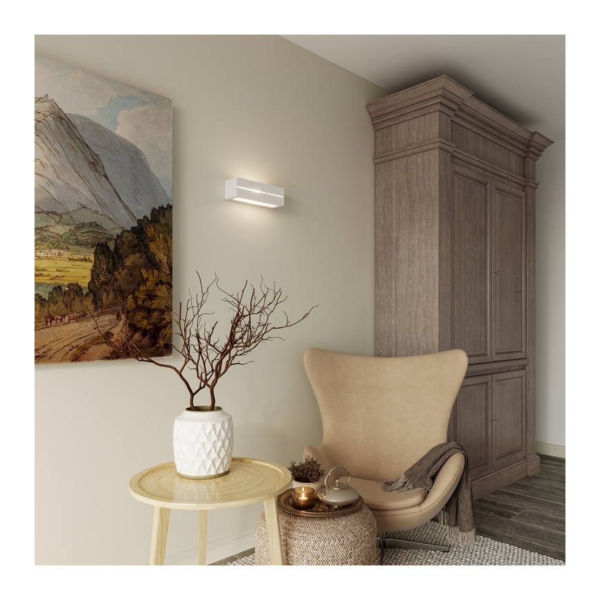 Sollux SL.0231 - Applique VEGA LINE 1xE27/60W/230V bianco