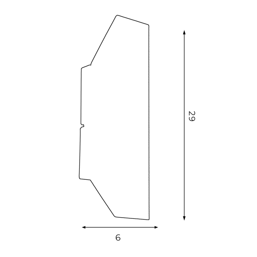 Applique WALL 2xGU10/8W/230V bianco