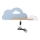 Appllique murale étagère enfant CLOUD LED/5W/230V bleu/blanc
