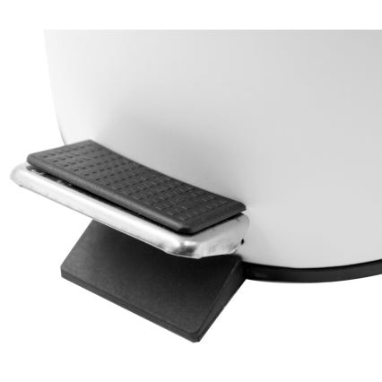Aqualine - Cestino dei rifiuti SIMPLE LINE 3 l bianco opaco