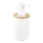 Aqualine - Distributore di sapone SNOW 350 mm bianco/bambù