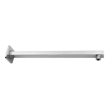 Aqualine - Duscharm eckig 40,4 cm glänzendes Chrom