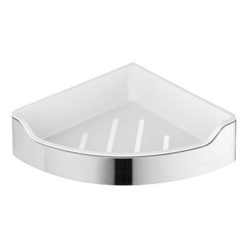 Aqualine - Eck-Duschablage SAMBA 21,8x30 cm glänzendes Chrom