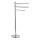 Aqualine - Handtuchhalterständer SAMBA 85,5 cm Edelstahl/glänzendes Chrom