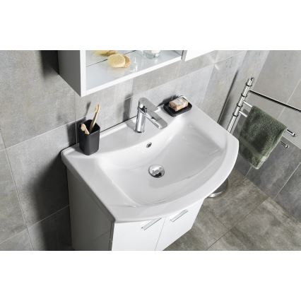 Aqualine - Lavabo da incasso ZERO 65x46 cm ceramica/bianco