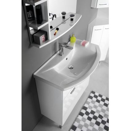 Aqualine - Lavabo da incasso ZERO 86x50 cm ceramica/bianco
