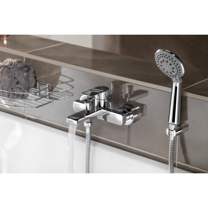 Aqualine - Mitigeur de baignoire DAPHNE, chrome brillant