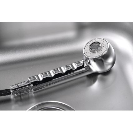 Aqualine - Mitigeur d'évier KASIOPEA 20 cm chrome brillant