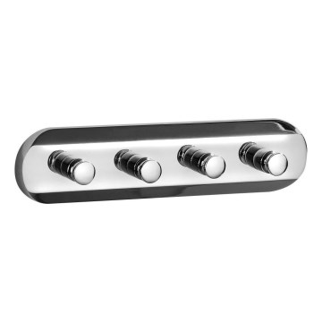 Aqualine - Muro asciugamano appendino SAMBA 21 cm cromo lucido