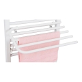 Aqualine - Portasciugamani per elemento riscaldante 50 cm bianco