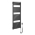 Aqualine - Radiateur électrique de salle de bains TONDI-E 500W/230V 133 cm noir mat droit