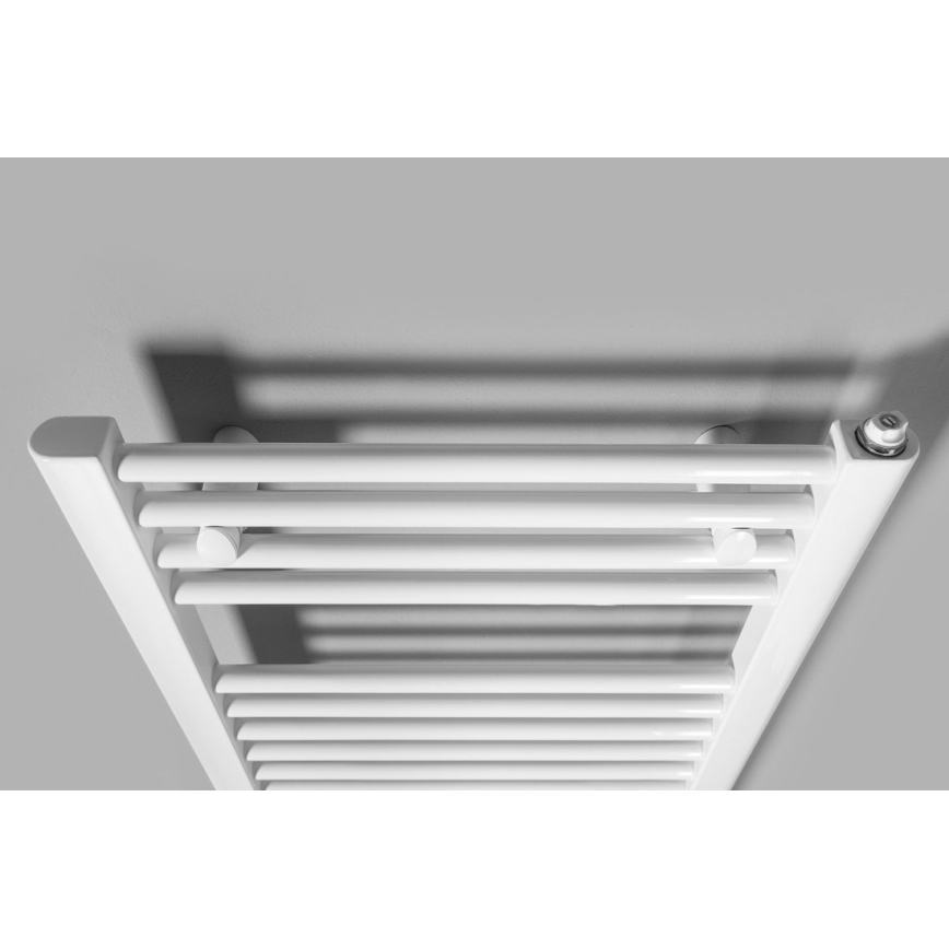 Aqualine - Radiatore elettrico da bagnoDIRECT-E 400W/230V 132 cm bianco dritto