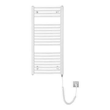 Aqualine - Radiatore elettrico da bagno ORBIT-E 300W/230V 96 cm bianco arrotondato
