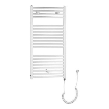 Aqualine - Radiatore elettrico da bagnoDIRECT-E 300W/230V 96 cm bianco dritto