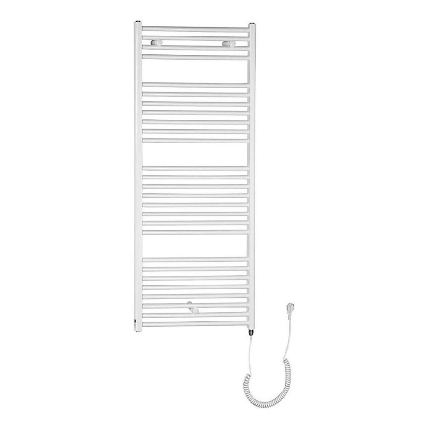 Aqualine - Radiatore elettrico da bagnoDIRECT-E 600W/230V 132 cm bianco dritto