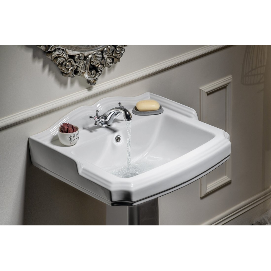 Aqualine - Robinet de lavabo VICTORIA chrome brillant