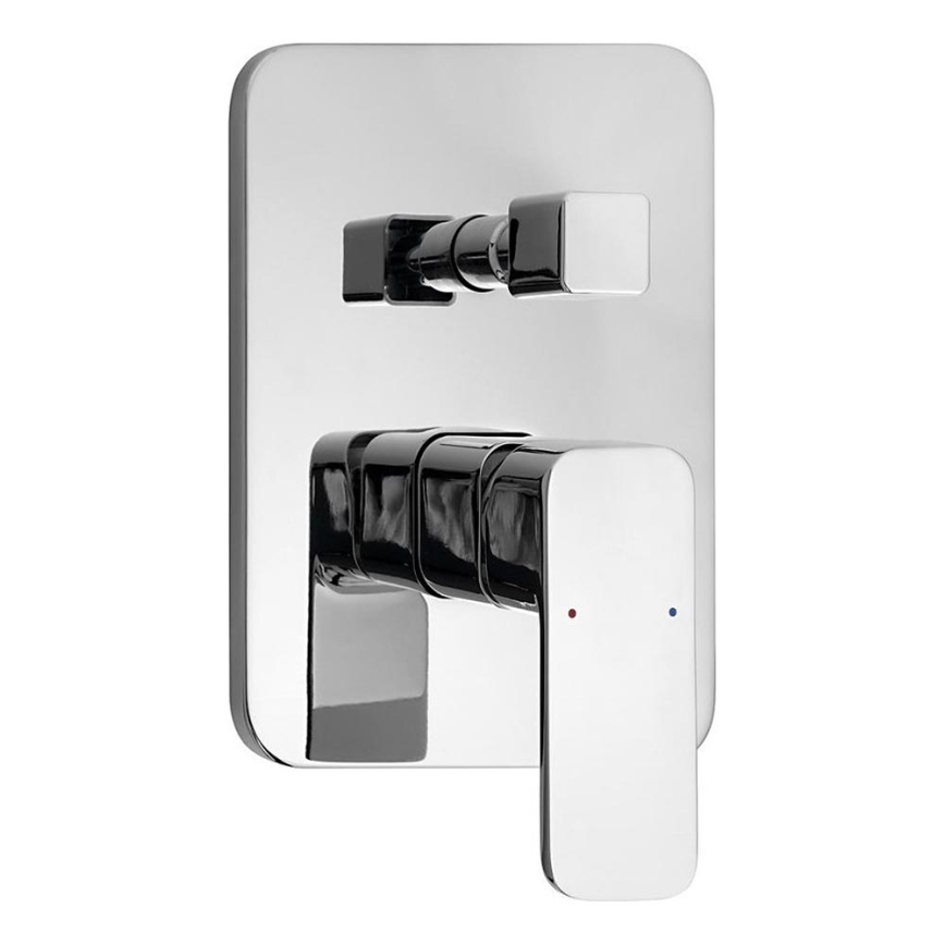 Aqualine - Rubinetto doccia per installazione a scomparsa FACTOR cromo lucido