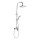 Aqualine - Set doccia con miscelatore KASIOPEA, cromo lucido