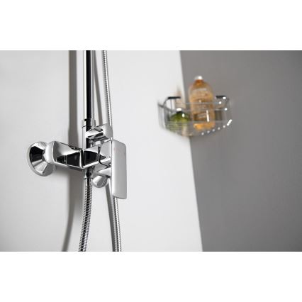 Aqualine - Set doccia con rubinetto FACTOR cromo lucido