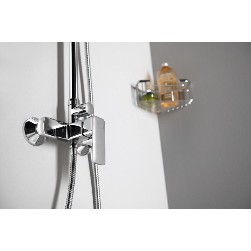 Aqualine - Set doccia con rubinetto FACTOR cromo lucido