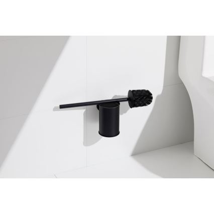 Aqualine - Toilettenbürste wandmontiert SAMBA schwarz