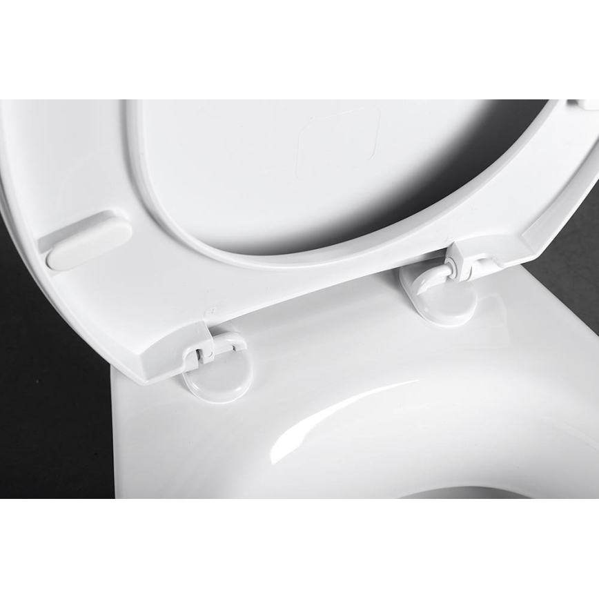 Aqualine - Toilettensitz FIXET weiß