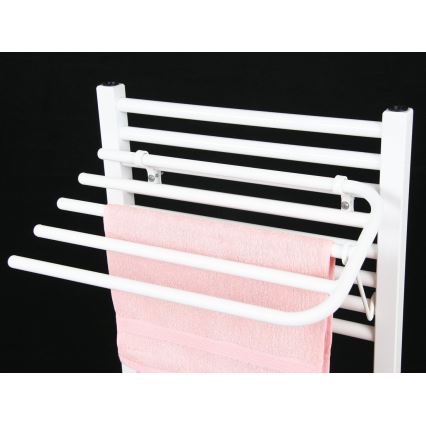 Aqualine - Towel Schiene für heating element 50 cm weiß