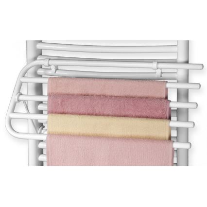 Aqualine - Towel Schiene für heating element 50 cm weiß