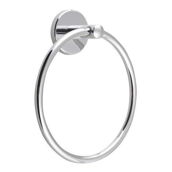 Aqualine - Wand-Handtuchhalter SAMBA d 15,5 cm glänzendes Chrom