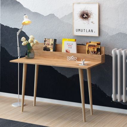 Arbeitstisch RAMMI 94x100 cm braun