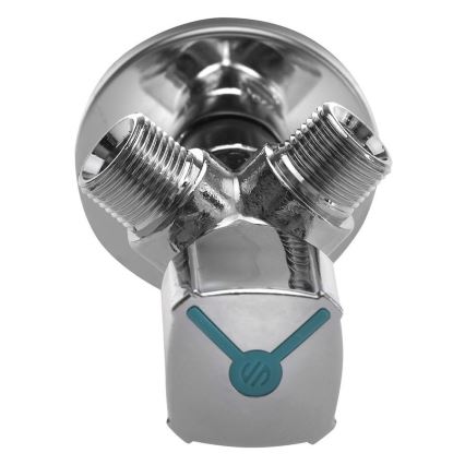 Arco - Valvola angolare combinata ARCO cromo lucido