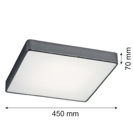 Argon 1575 - Plafoniera ONTARIO 4xE27/15W/230V