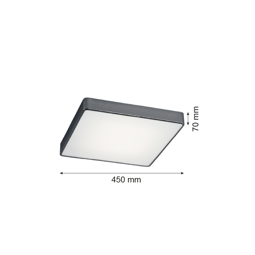 Argon 1575 - Plafoniera ONTARIO 4xE27/15W/230V