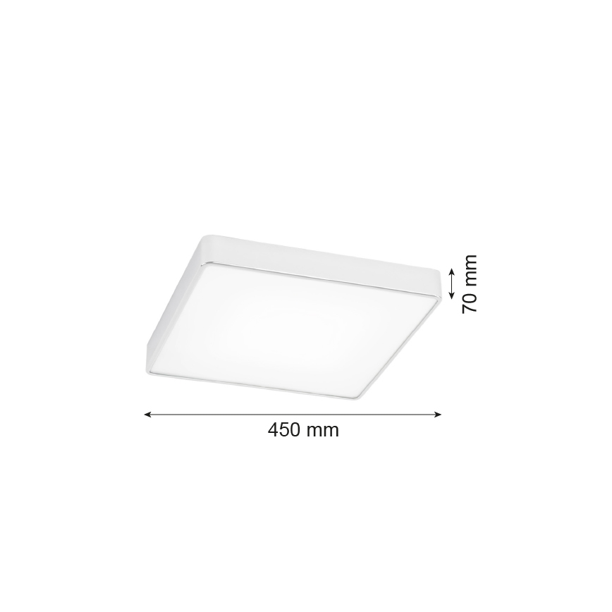 Argon 1576 - Plafonnier ONTARIO 4xE27/15W/230V