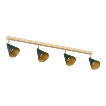 Argon 1806 - Faretto LUCINDA 4xE14/7W/230V verde