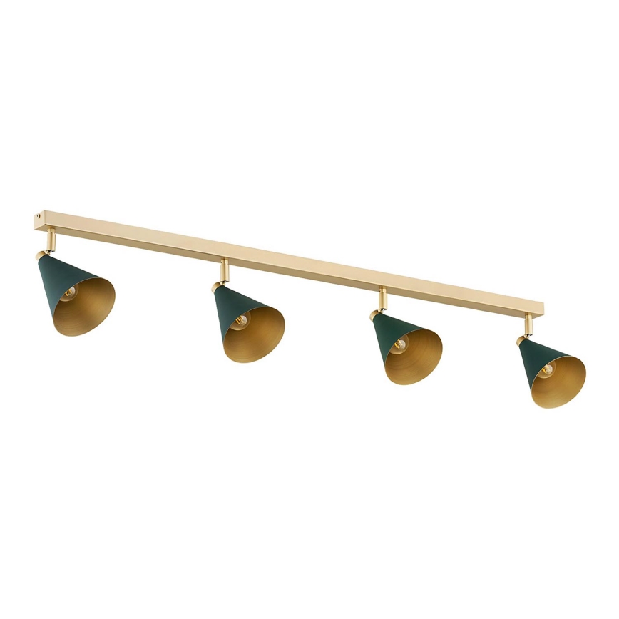 Argon 1806 - Faretto LUCINDA 4xE14/7W/230V verde