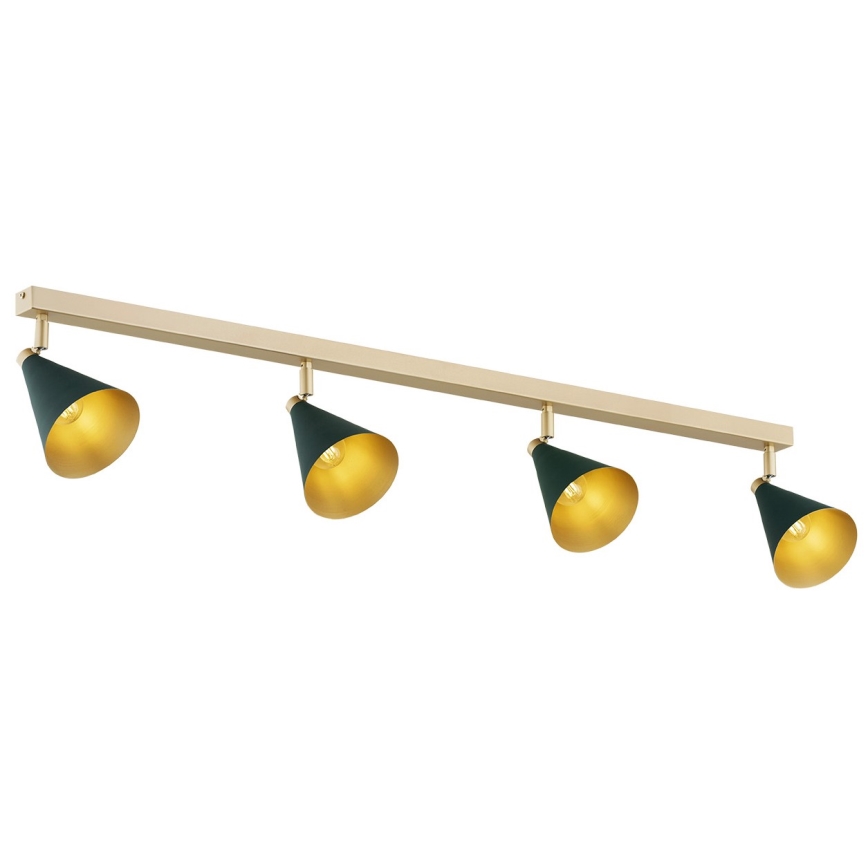 Argon 1806 - Faretto LUCINDA 4xE14/7W/230V verde