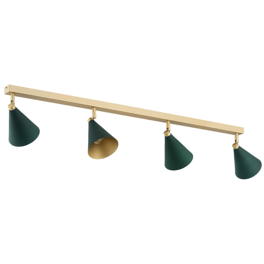 Argon 1806 - Faretto LUCINDA 4xE14/7W/230V verde