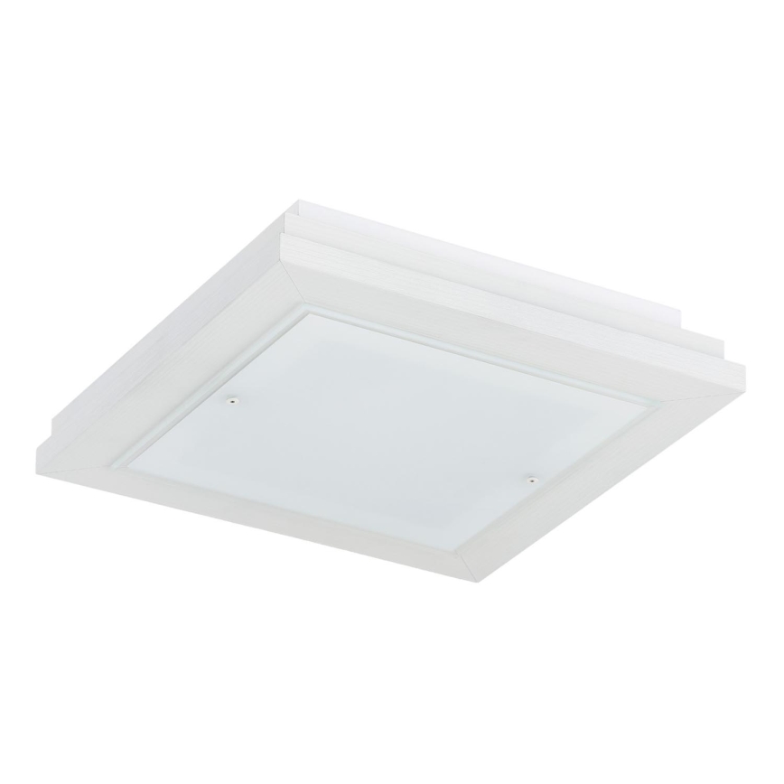 Argon 1865 - Plafoniera da soffitto TABOR 4xE27/15W/230V 42x42 cm bianca