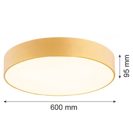 Argon 2081 - Deckenleuchte DARLING 5xE27/15W/230V gold