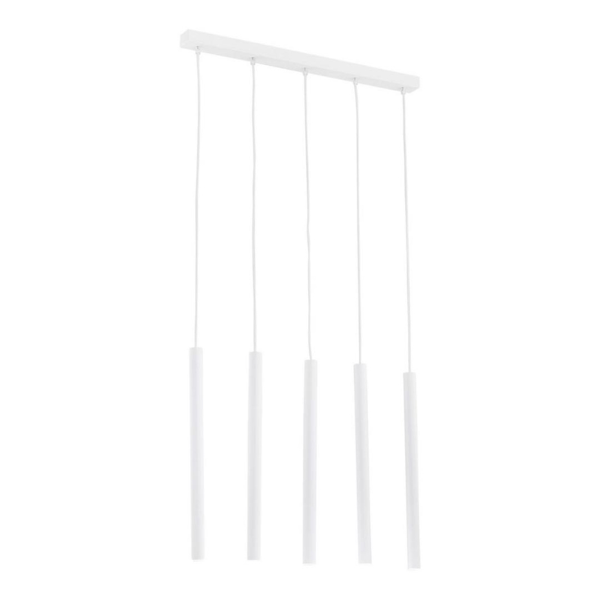 Argon 2136 - Hängeleuchte ETNA 5xG9/6W/230V weiß