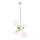 Argon 2532 - Lampadario a sospensione con filo SATELITE 6xE27/15W/230V oro