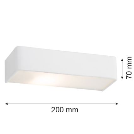 Argon 3077 - Applique murale RODAN 1xE27/15W/230V