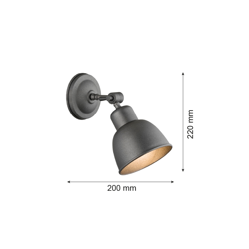 Argon 3183 - Applique EUFRAT 1xE27/60W/230V
