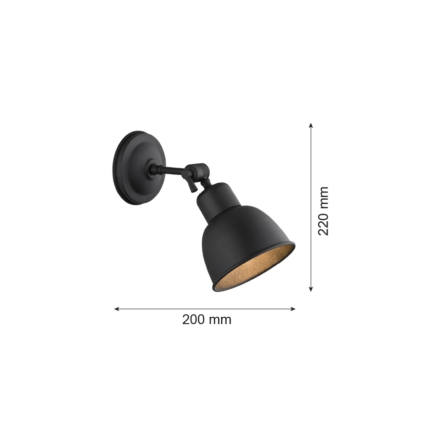 Argon 3185 - Applique murale EUFRAT 1xE27/60W/230V