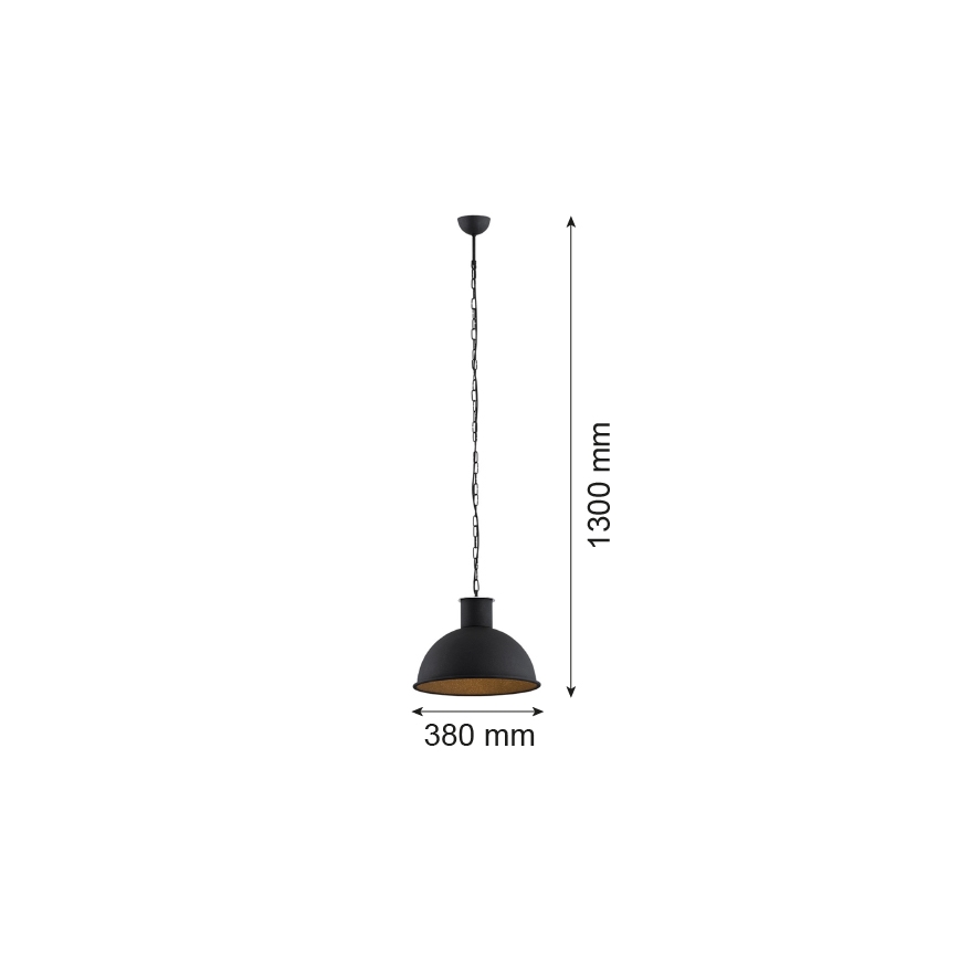 Argon 3191 - Lampadario EUFRAT 1xE27/60W/230V